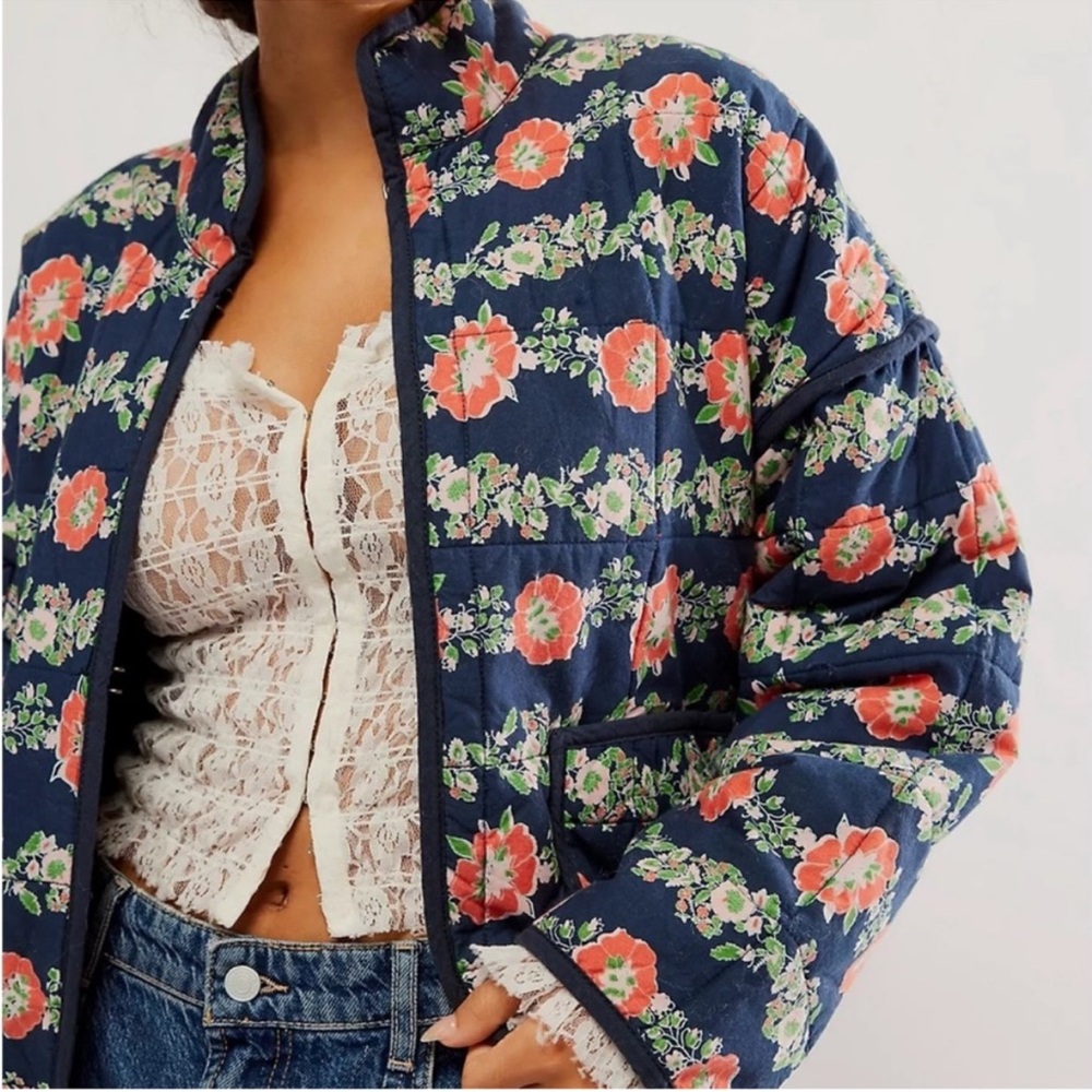 FREE PEOPLE Chloe Jacket in Dusk